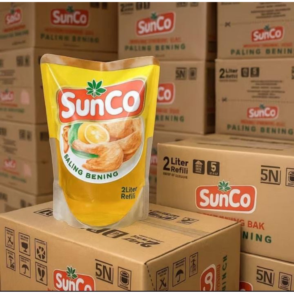 

Minyak goreng Sunco 2liter Refill kartonan