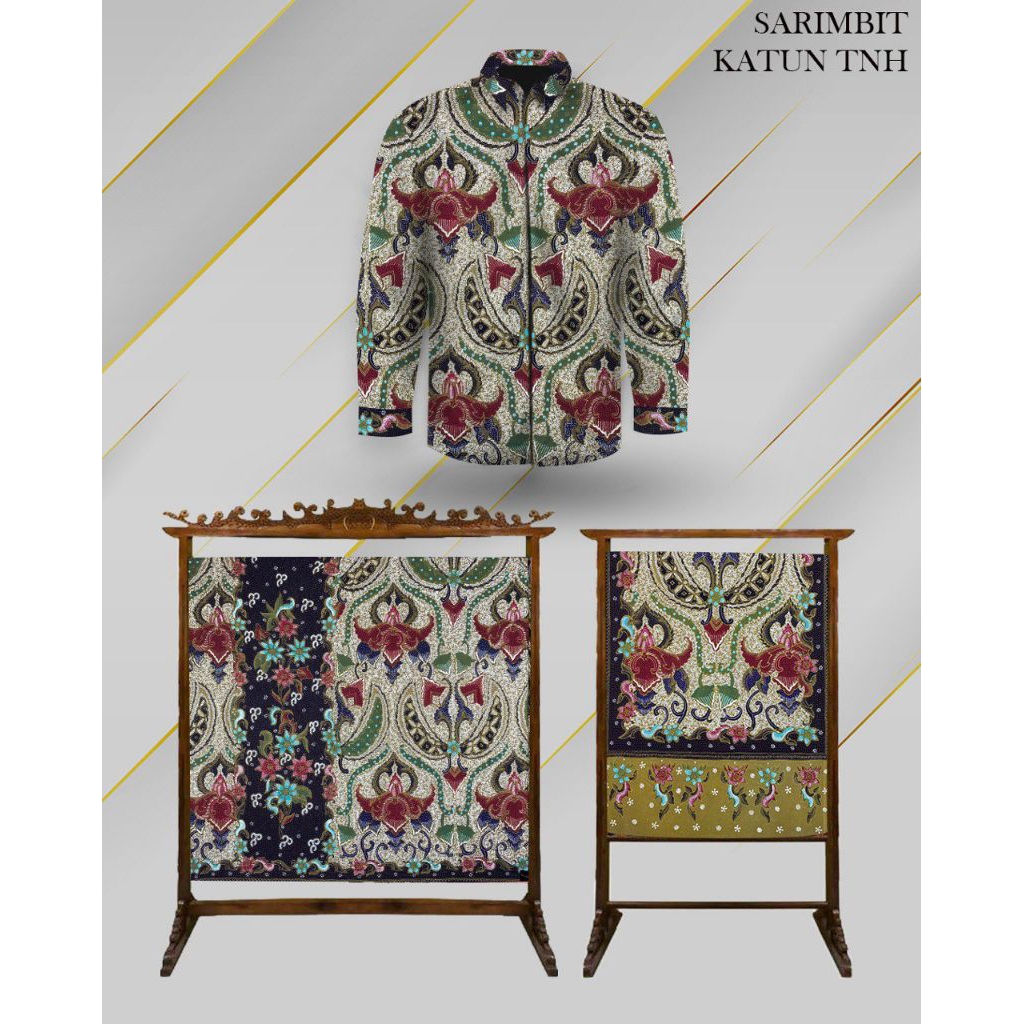 Bahan Batik Tulis Exlusive Sarimbit Katun Tanahan Asli Full Tulis Manual