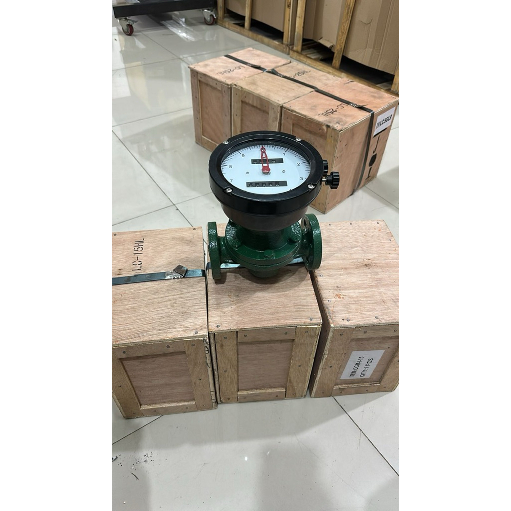 Flow meter Solar Flowmeter minyak 2inch Oval Gear Flow meter 2 inch