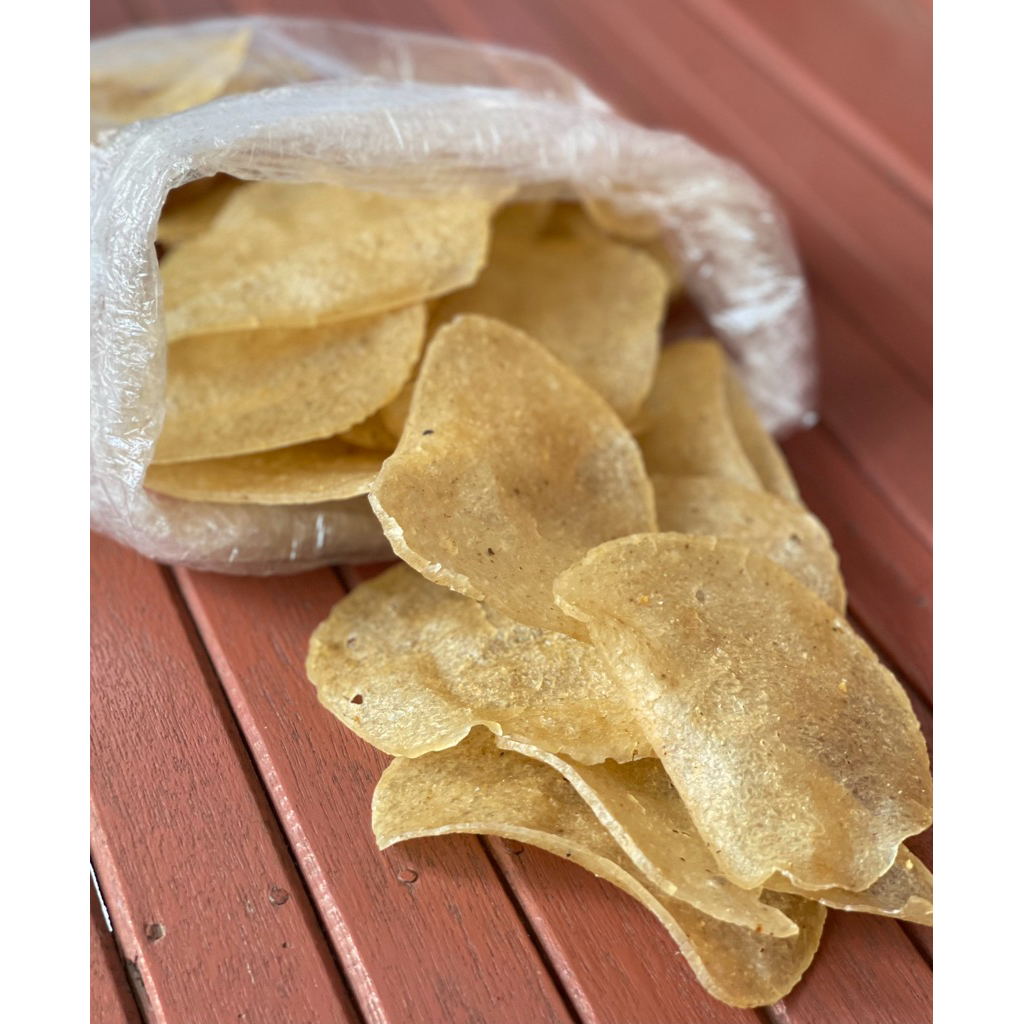 

Kerupuk gendar/ kerupuk puli/ kerupuk beras asli welahan 500gram