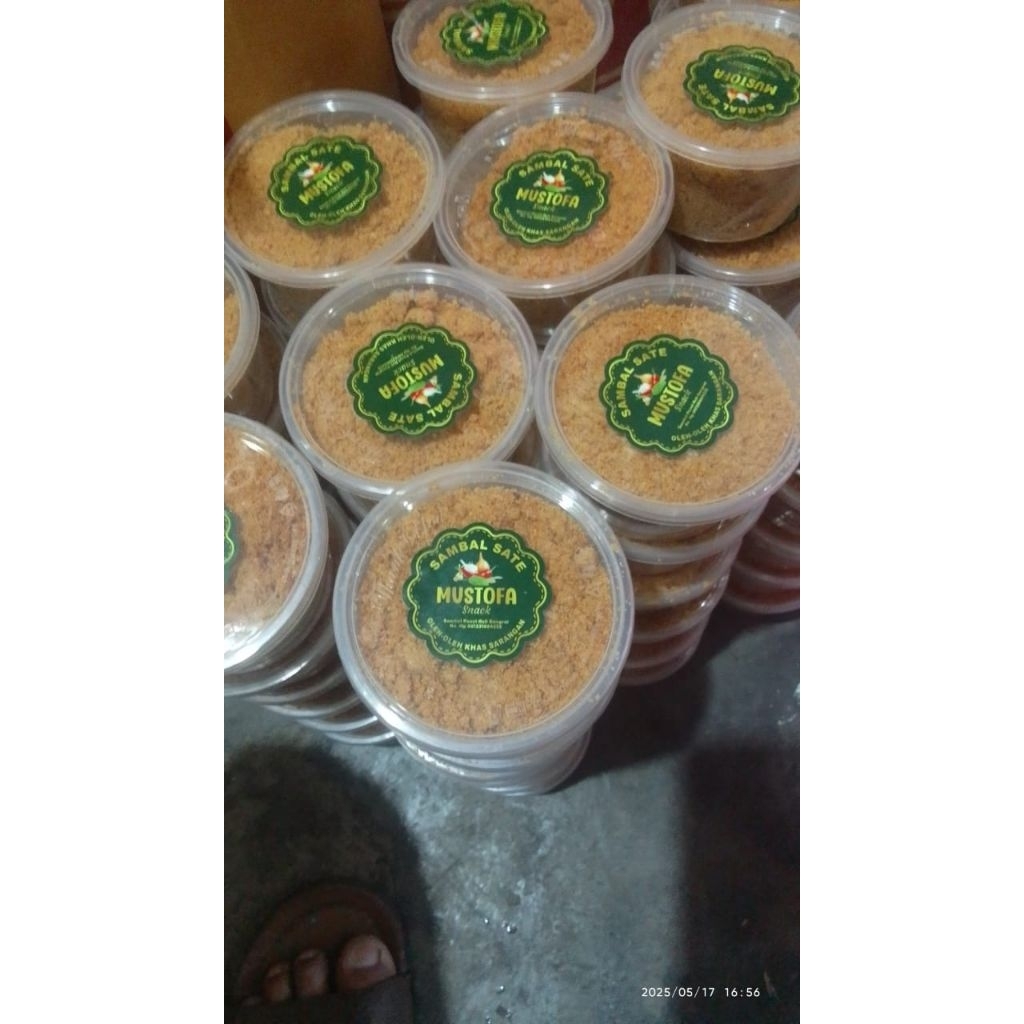 

sambel sate 500gr-1000gr