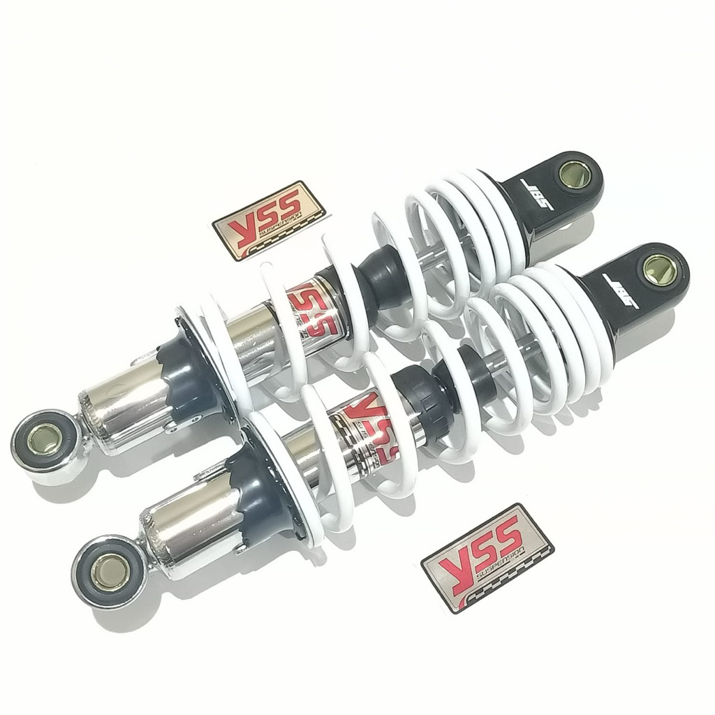 Shockbreaker / Shock Belakang Vega Jupiter Copy YSS Ukuran 280MM Motor Vega Jupiter z - Putih