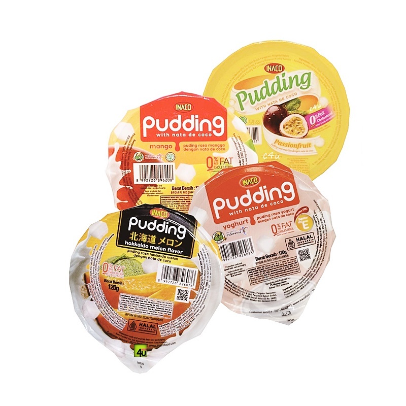 

INACO - PUDDING with Nata de Coco - 120 gr