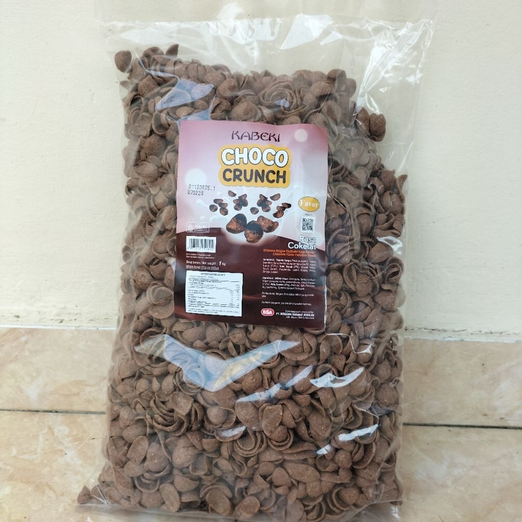 

Kabeki choco crunch rasa coklat kemasan 1kg