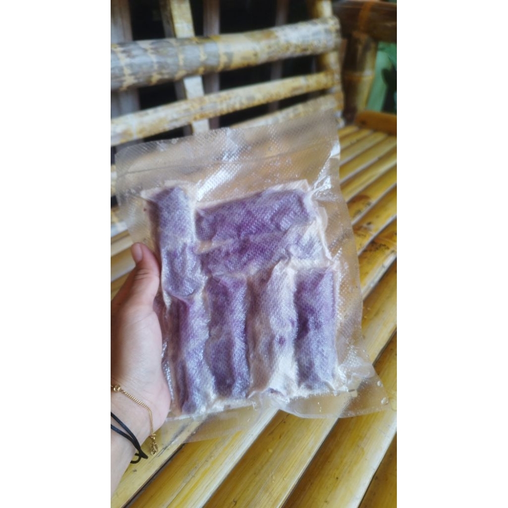 

Lumpia ubi ungu isi coklat dan keju FROZEN FOOD