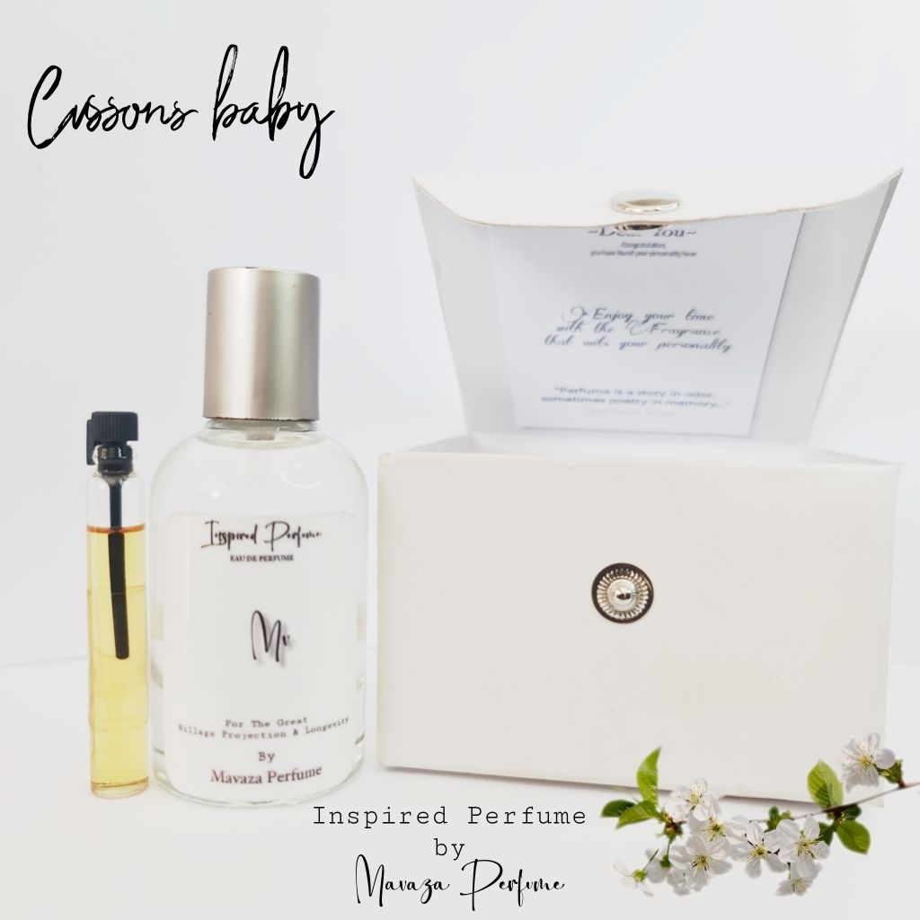 Mavaza Perfume - Parfum Wanita Aroma Lotion Bayi Inspired by Cus*ns baby. Dijamin Tahan Lama