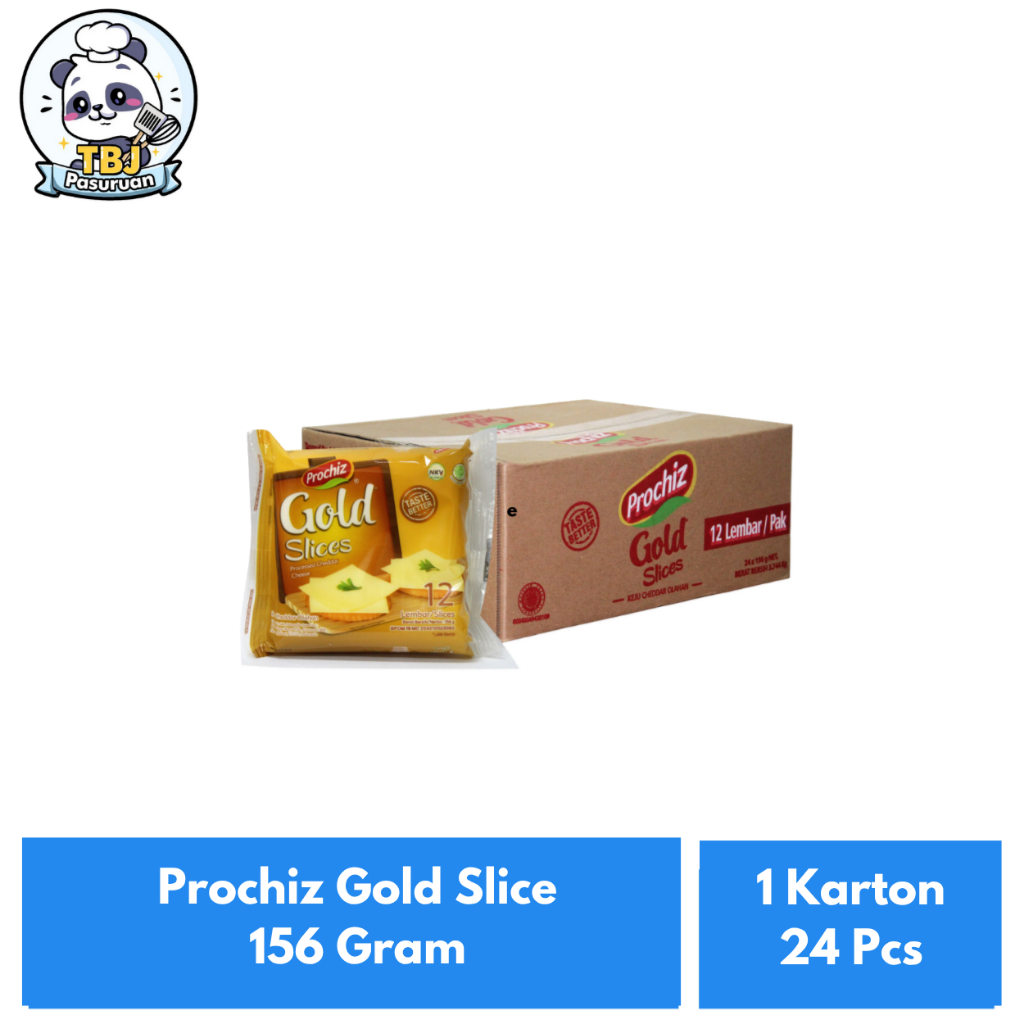 

Prochiz Gold Slice 156 Gram Kemasan 1 Karton Isi 24 Pcs