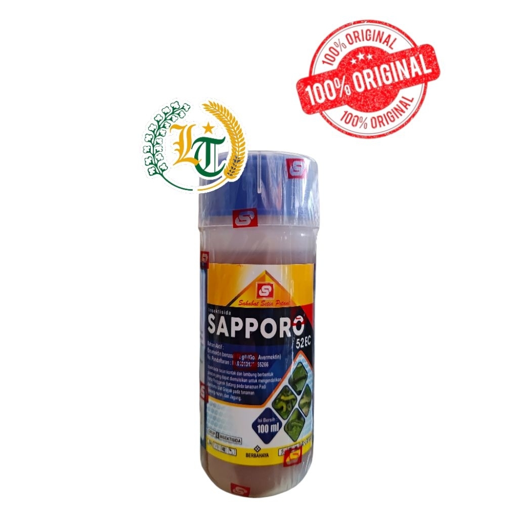 [Insektisida ulat jagung] SAPPORO INSEKTISIDA PEMBASMI ULAT JAGUNG AMPUH 100ML