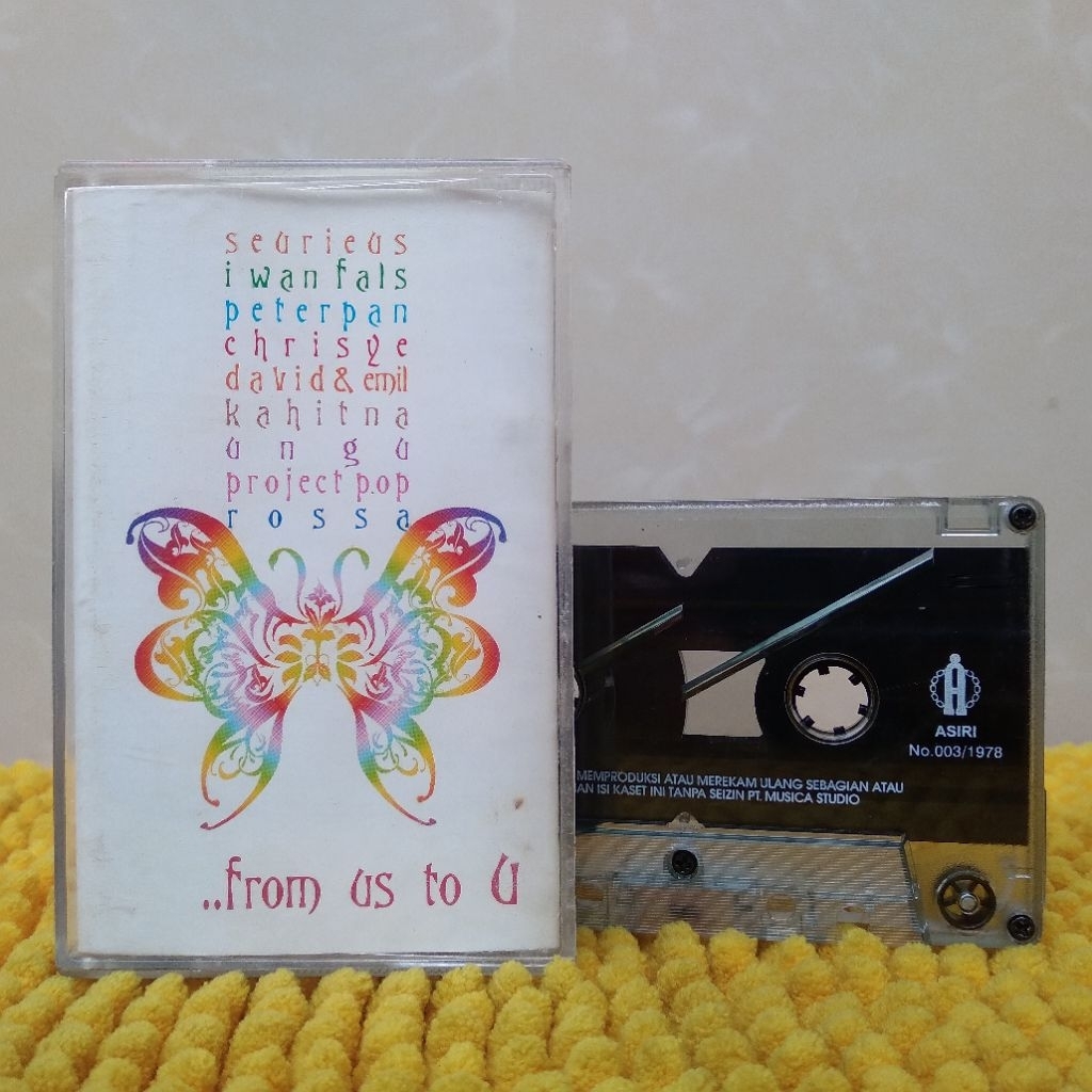 KASET PITA KOMPILASI FROM US TO U IWAN FALS PETERPAN CHRISYE UNGU