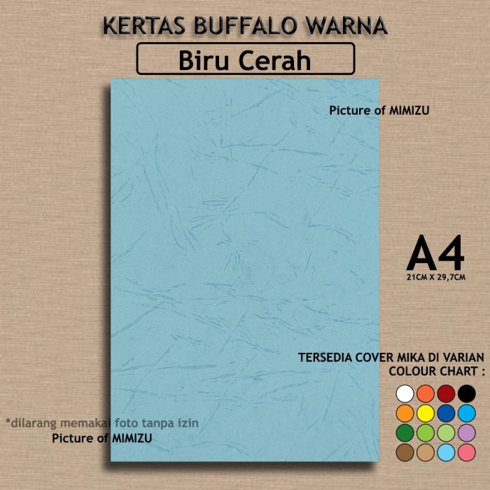 

Kertas Bufalo warna