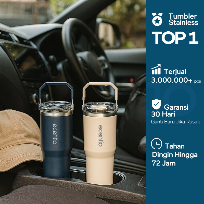 botol minum portable coffee stainless bpa free tumbler tahan panas dingin 24 jam tumbler botol minum