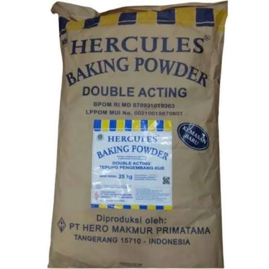 

hercules baking powder double acting sak 25kg KHUSUS INSTAN KURIR