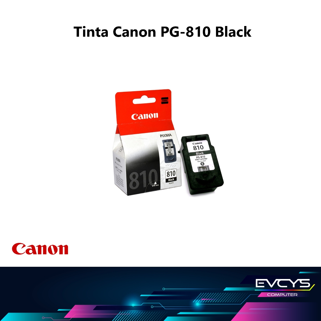 Canon PG 810 Tinta Cartridge Printer Black Hitam Original PG810 / Canon 810