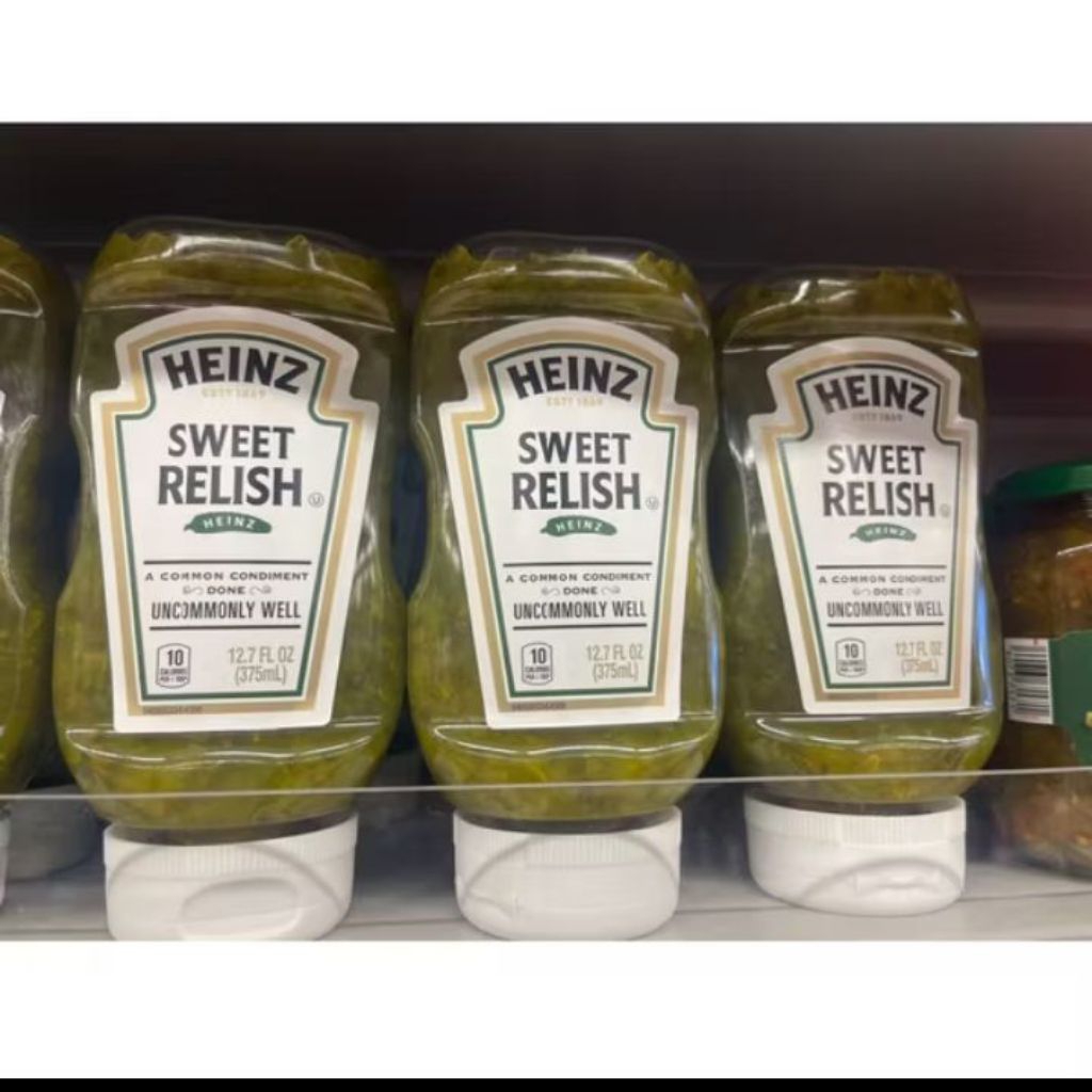 

Hainz Saueezable sweet relish 375gram