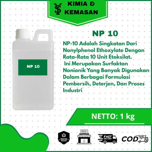 

NP10 1kg / Tergitol / Nonyl Phenol 10 / Np 10