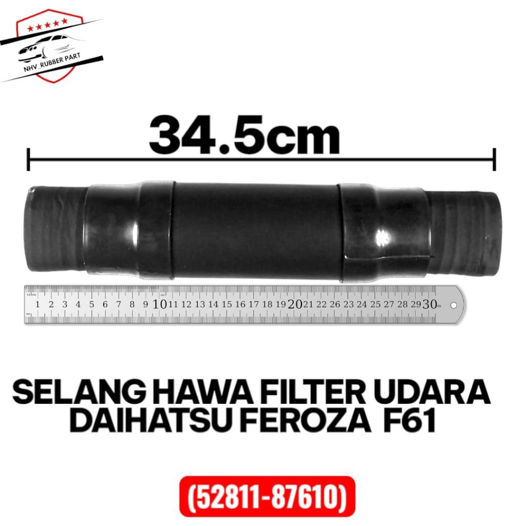SELANG HAWA FILTER UDARA DAIHATSU FEROZA F-61 UNIVERSAL