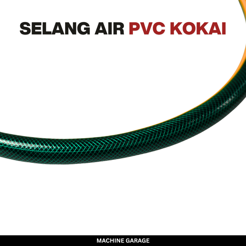 SELANG KEBUN TEBAL/SELANG AIR BENANG PER 10 METER / SELANG AIR HIJAU ANTI LUMUT PERMETER 1/2 5/8 3/4 1INCH