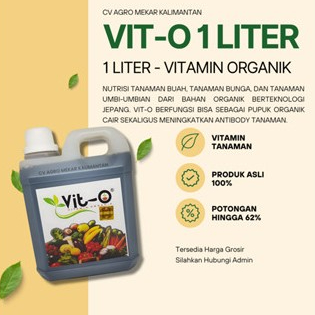 Vit-O Vitamin Tanaman Super 1 Liter Pupuk Organik Original