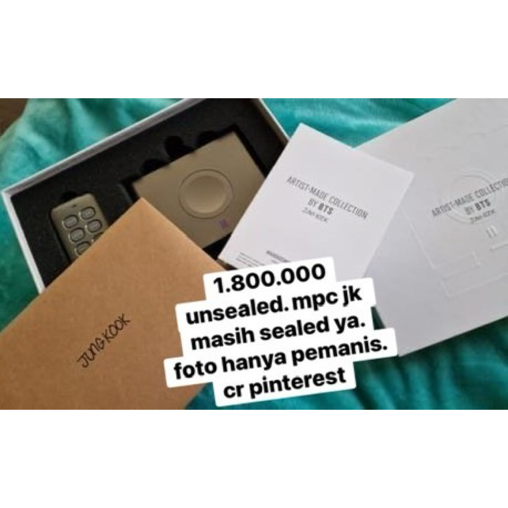 

WTS ARTIST MADE COLLECTION JUNGKOOK JK