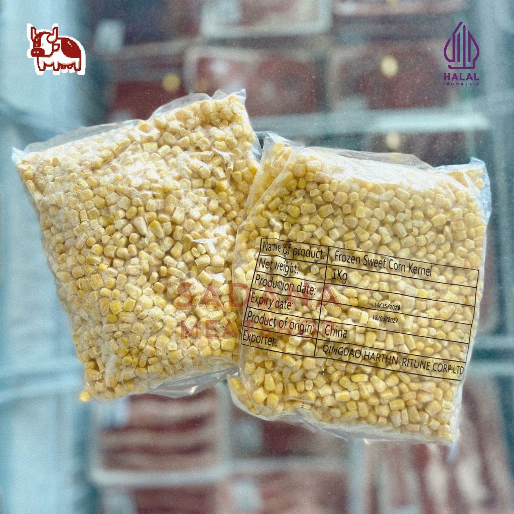 

Frozen Sweet Corn Kernel 1kg – Jagung Pipil Manis Beku Siap Pakai