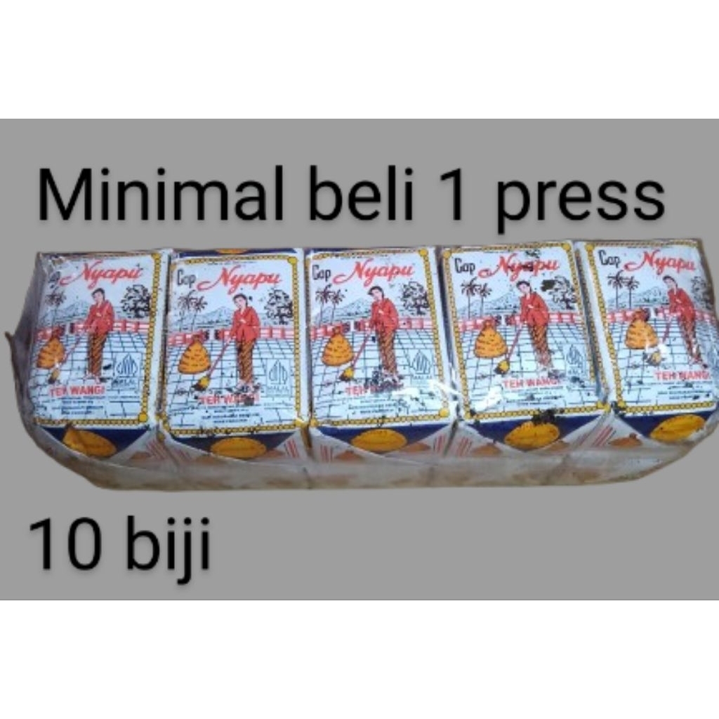 

Teh nyapu 40 gram 1 press 10 biji (Minimal beli 1)