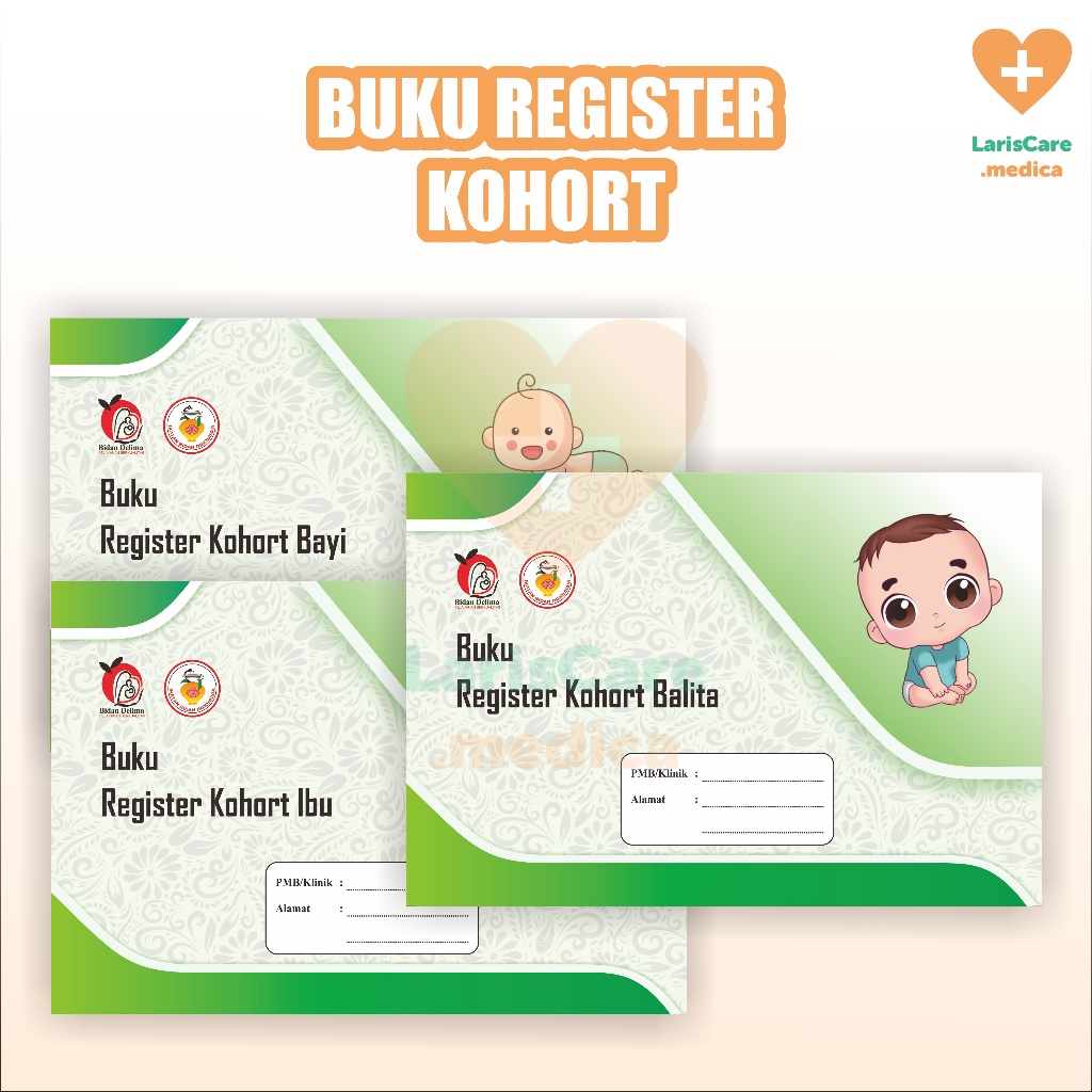 

Buku Kohort, Buku Register, Buku Register Kohort, Buku Bidan