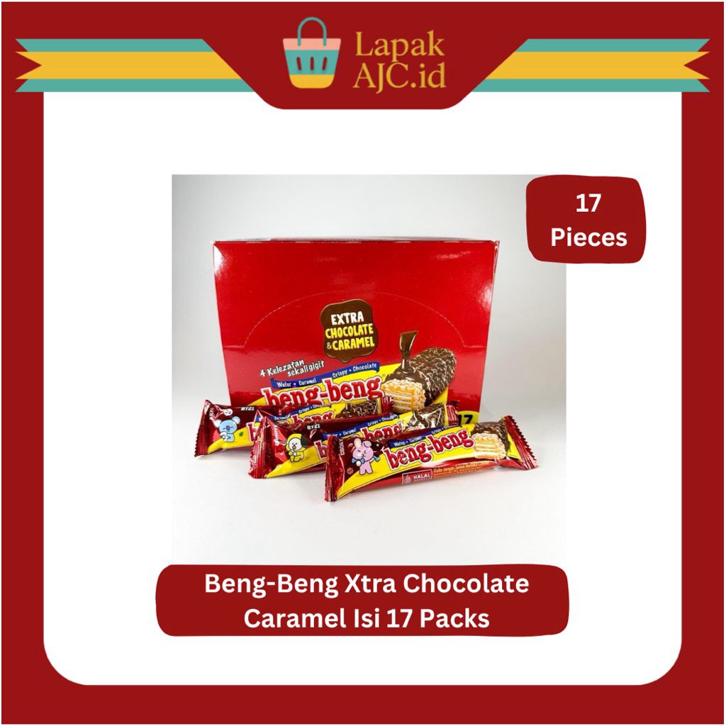 

Beng-Beng Xtra Chocolate Caramel Isi 17 Packs x 25Gr