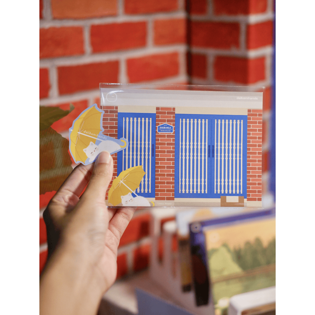 

Lovely Napper Postcard by Dalkomhands