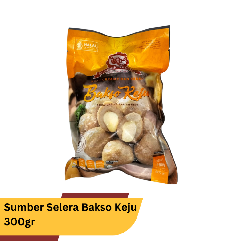 

Bakso Sapi Sumber Selera / Bakso Sapi Keju