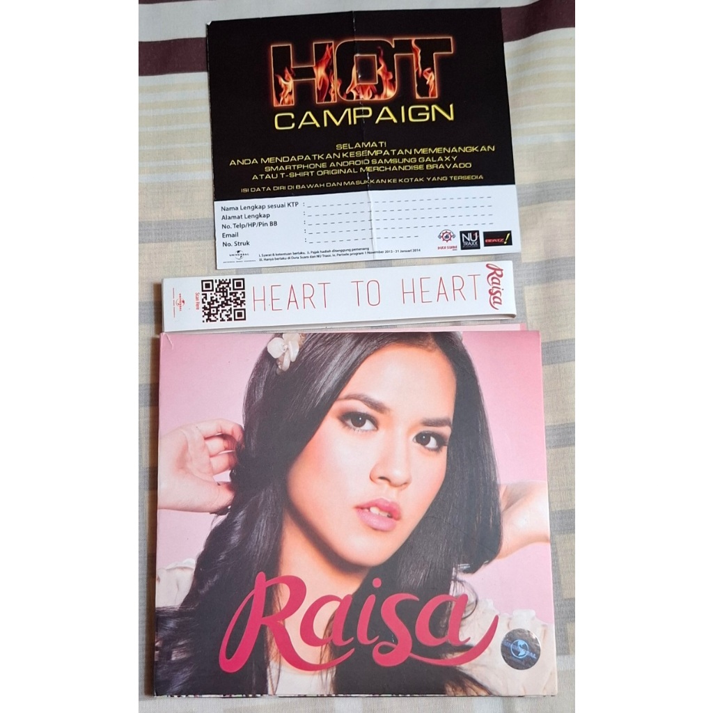 CD Raisa - Heart to heart - Indonesia