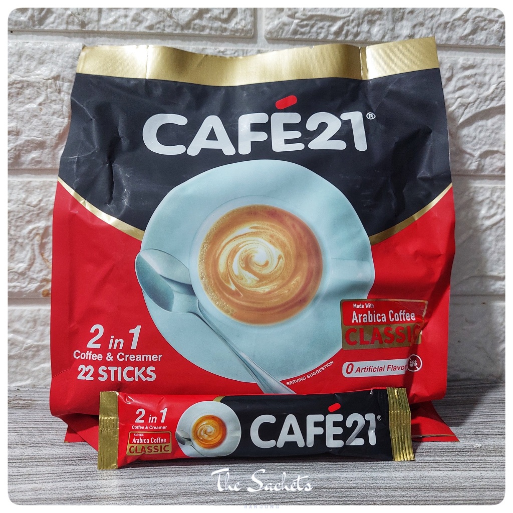 

Cafe21 2in1 Instant Coffeemix Kopi Sachet