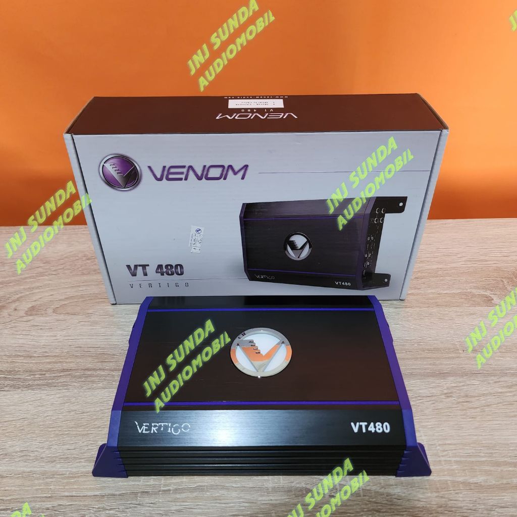 Power 4 channel venom vertigo vt-480.4 garansi resmi