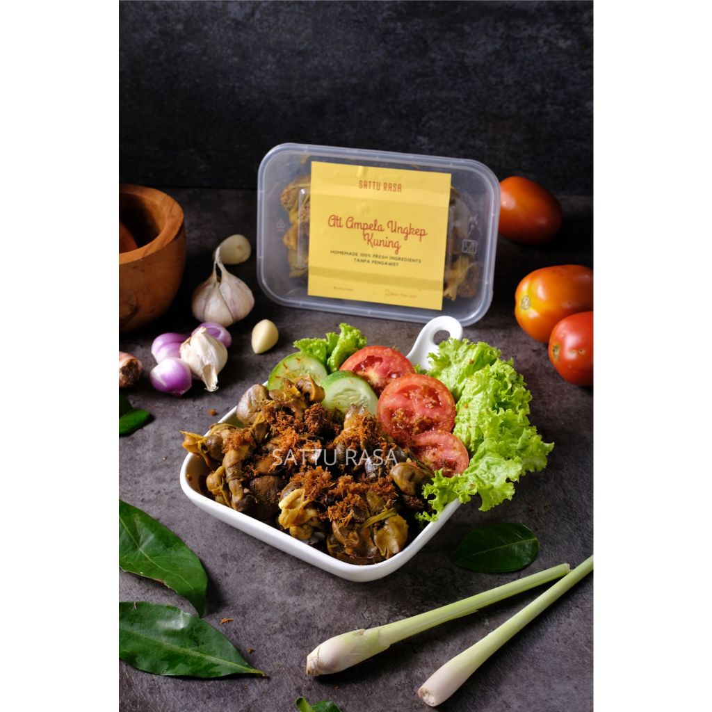 

Ati Ampela Ungkep Bumbu Kuning