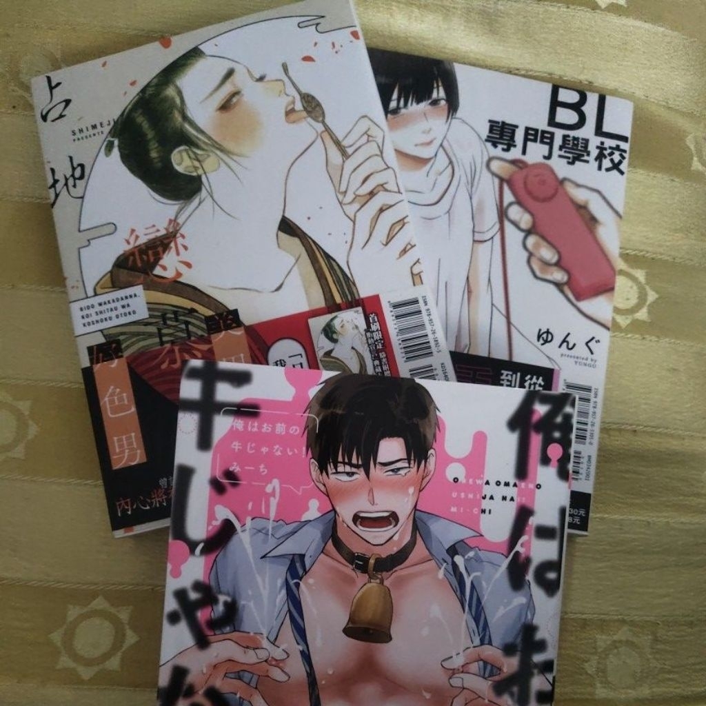 Set komik BL yaoi murah