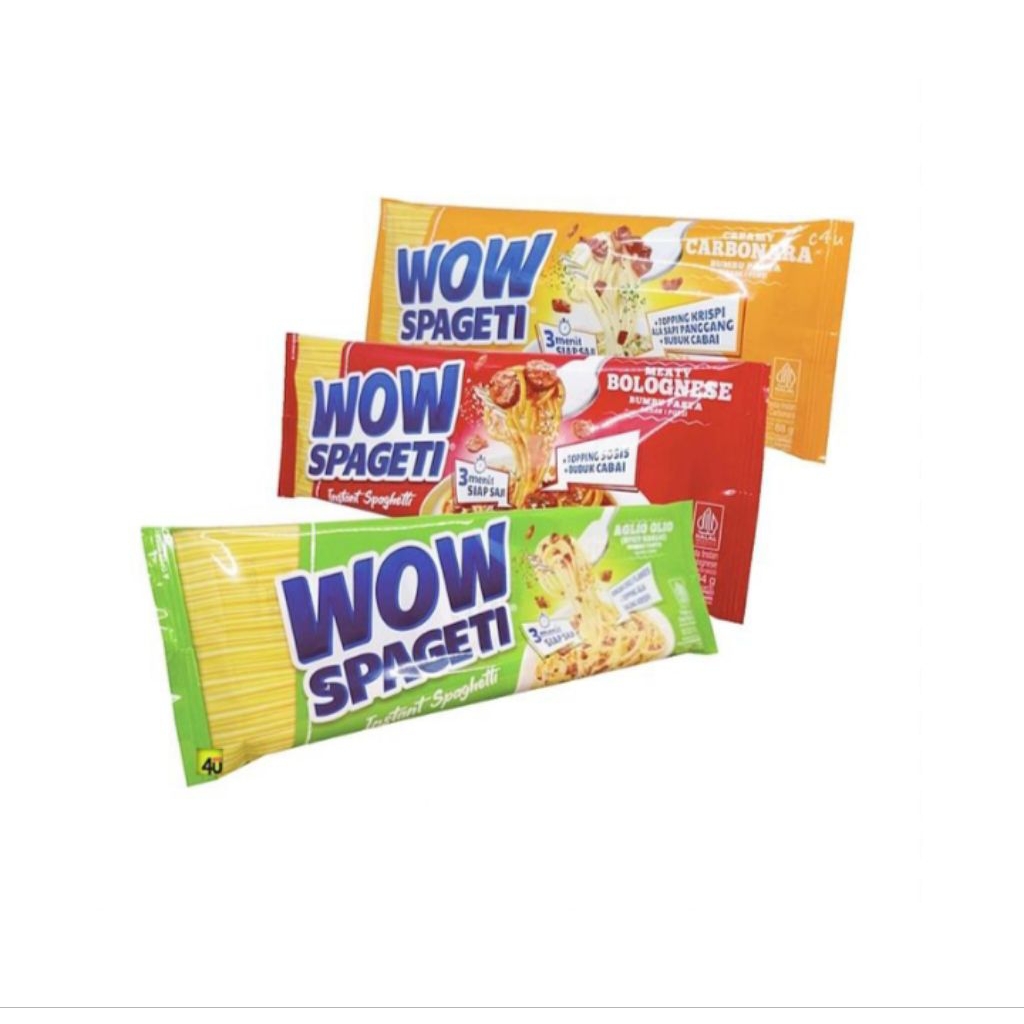 

WOW SPAGHETTI Bolognes All varian 74 Gram