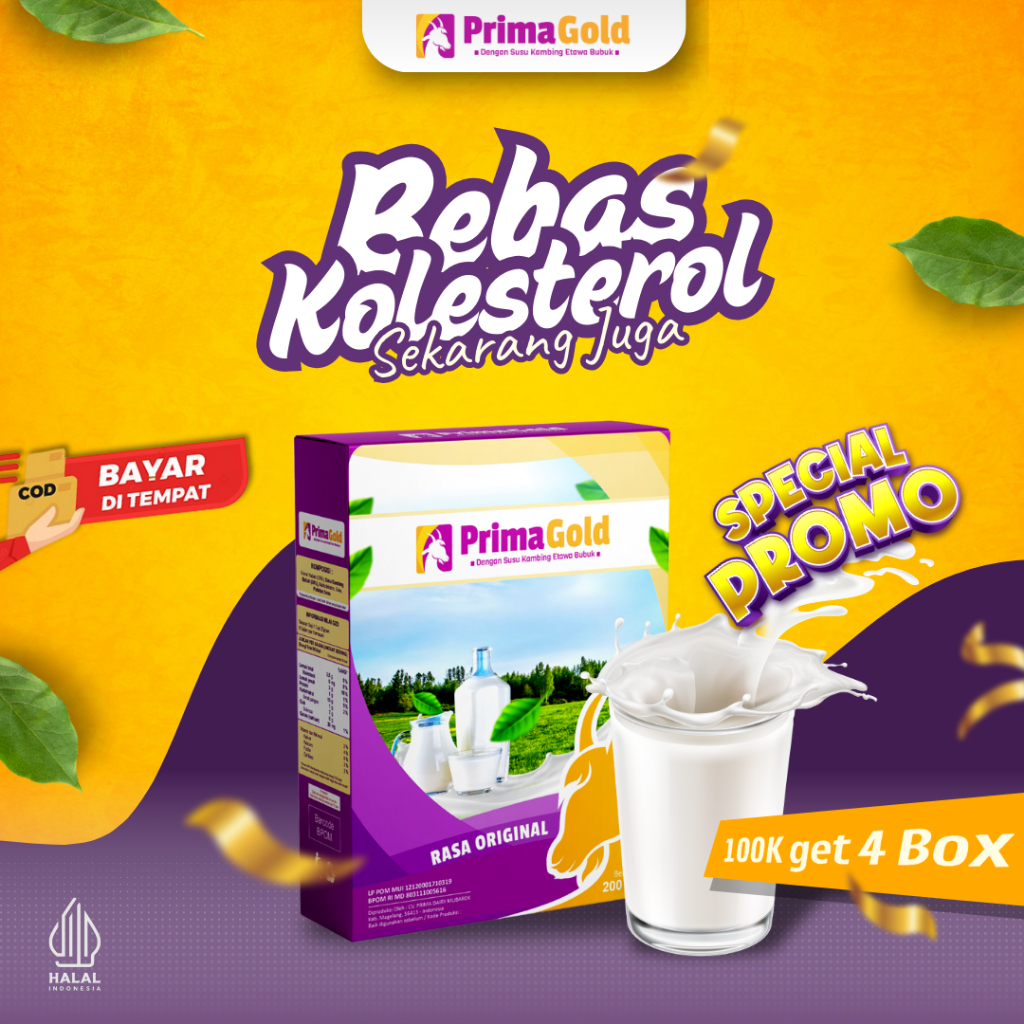 

Susu Kambing Etawa Atasi Asma, Sesak Nafas, Batuk Menahun, Tulang & Sendi