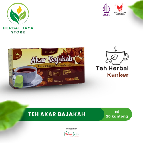 

Teh herbal Akar bajakah griya herba isi 20 kantong teh celup membantu memelihara kesehatan penderita kanker