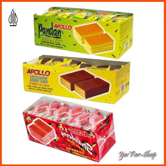 

Apolo Layer Cake Ori Malaysia 24 Pcs Bolu Lapis Beberapa Varian Rasa