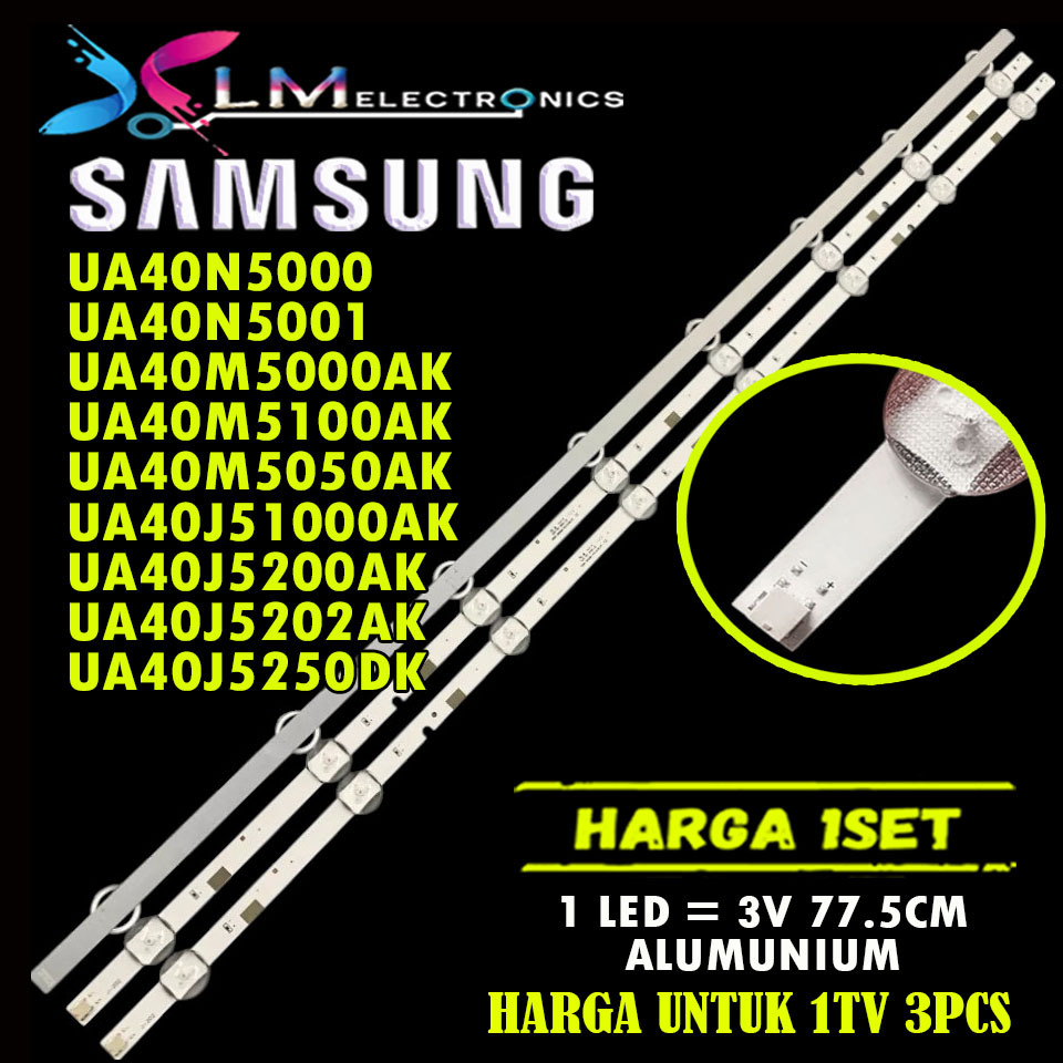 BACKLIGHT SAMSUNG UA40M5000 UA40M5500 UA40M5100 UA40M5050 UA40J5250  UA40J5000 40M5000 40M5500
