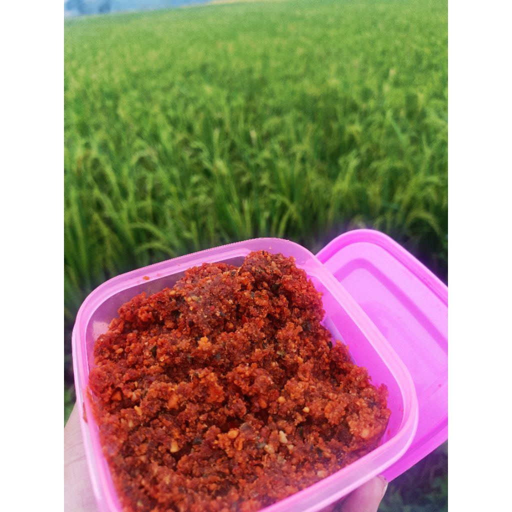 

Sambel pecel pedes manis bumbu medok