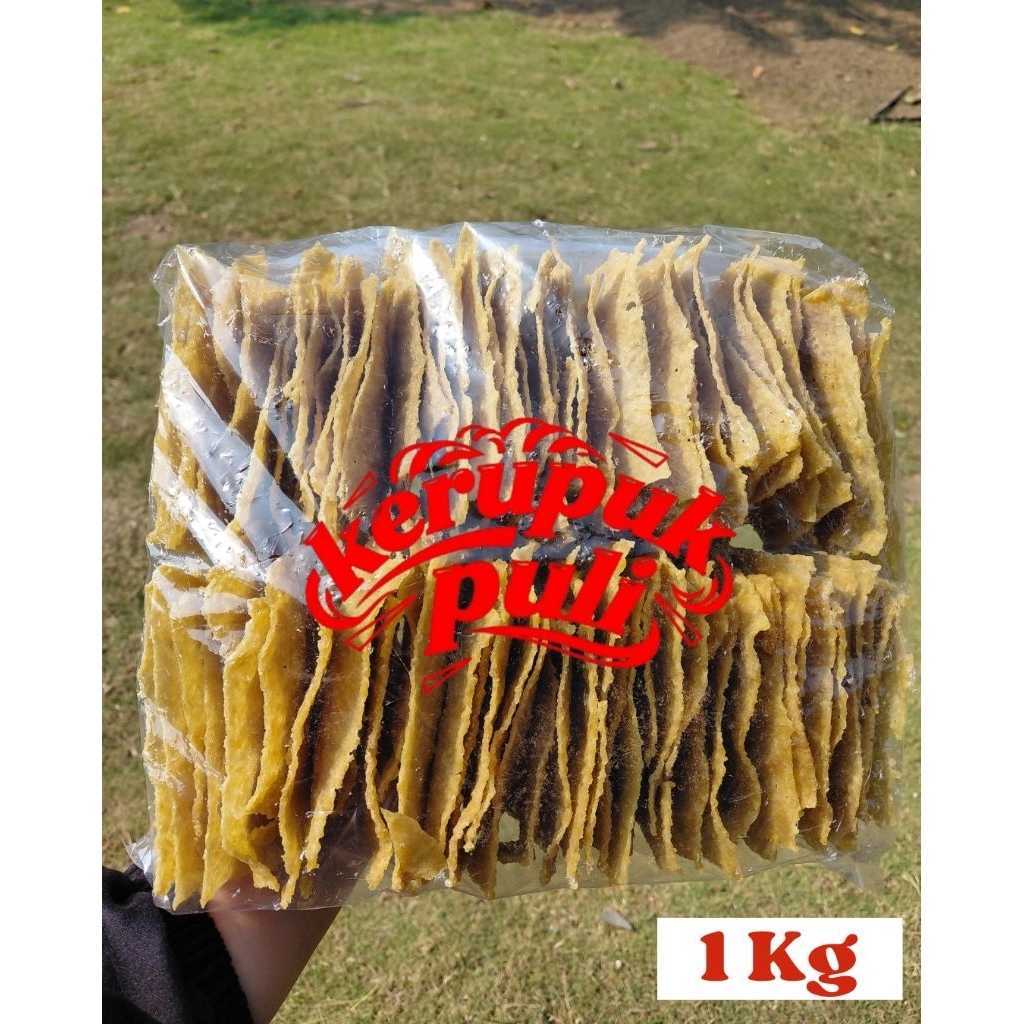 

krupuk puli mentah 1kg/kerupuk puli 1kg/krupuk nasi/kerupuk nasi/krupuk gendar/kerupuk gendar