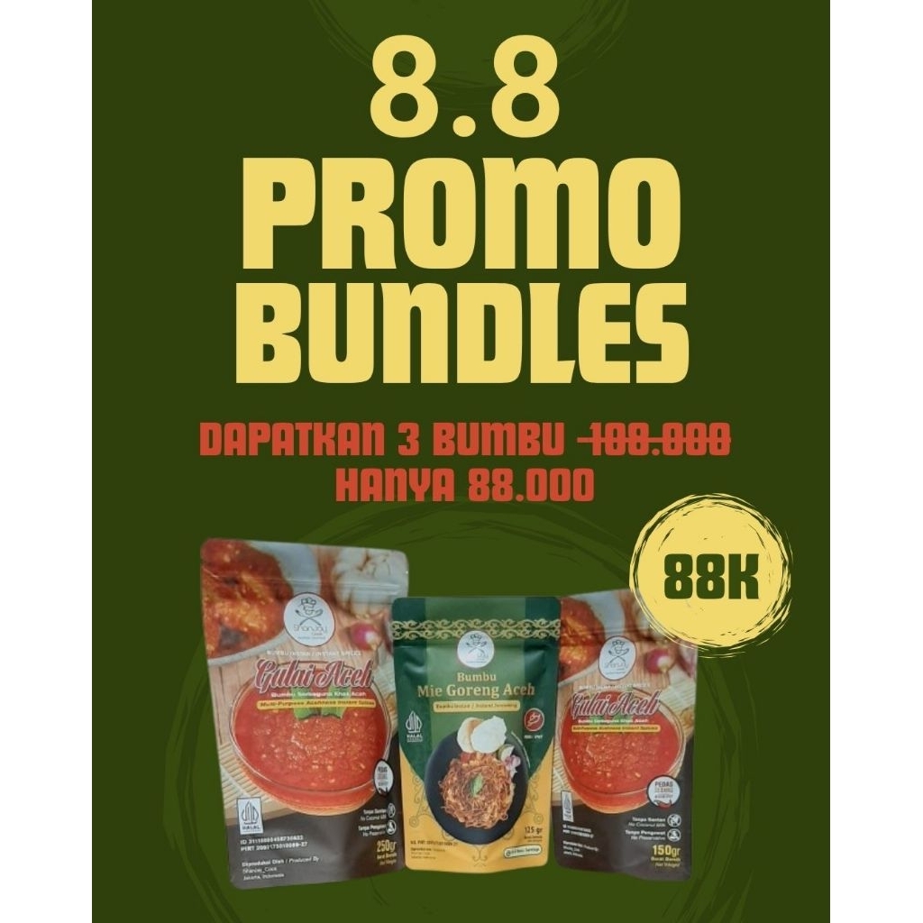 

Bumbu Aceh Promo Bundling 8.8