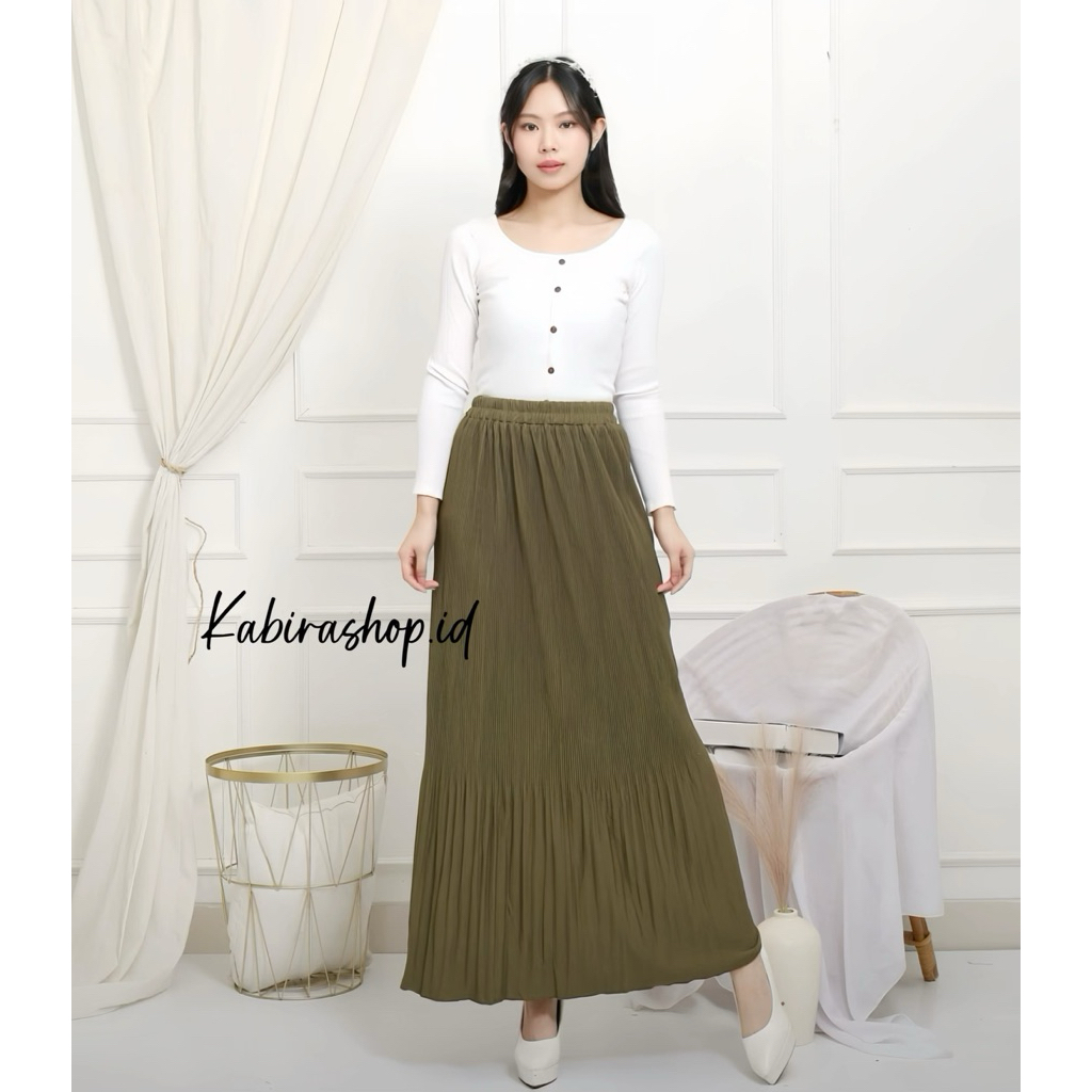 ROK PLISKET LIDI CABANG / ROK PLISKET VARIASI / ROK PLISKET JUMBO