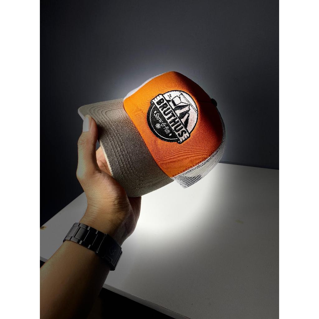 Bruthus Limited Edition Trucker Hat / Topi Jaring - College | Topi Adventeur  BruthusTopi Pria Truck