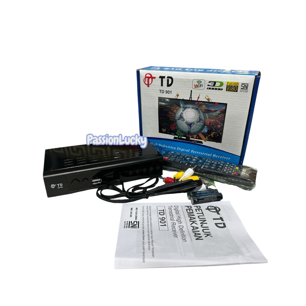 SET TOP BOX TD RECEIVER TV LED/ TV TABUNG