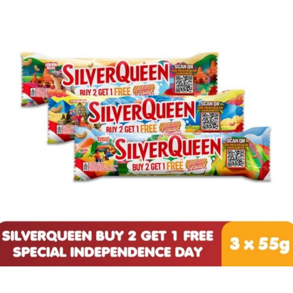 

Silverqueen Special Kemerdekaan 55 gr × 3