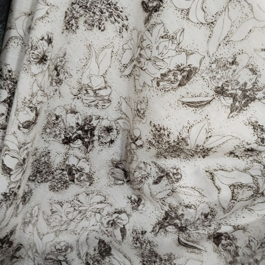 bahan paris  katun rayon lembut paris premium // bahan meteran