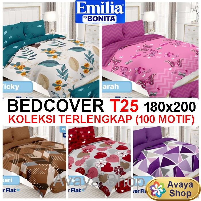 BEDCOVER BONITA KING EMILIA / BEDCOVER BONITA 180x200 EMILIA / BEDCOVER EMILIA