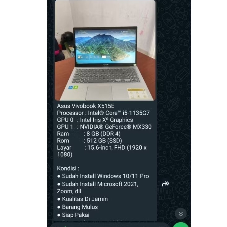 ASUS VIVOBOOK X515E