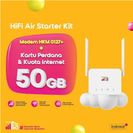 Indosat HiFi Wifi Modem 4G LTE